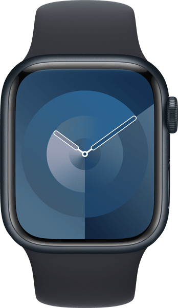 Apple Watch Series 9 (41mm) in Midnight Alum -- Midnight